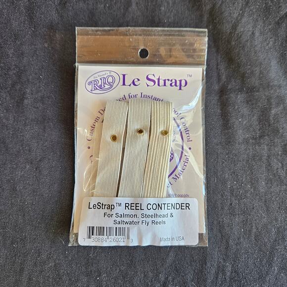 LeStrap Reel Contender For Salmon Steelhead and Salt Water Fly Reels Fishing - Picture 1 of 3